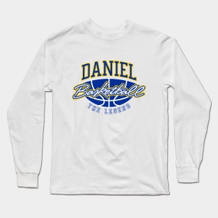 Daniel Basketball The Legend Custom Player Your Name Long Sleeve T-Shirt